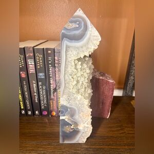 Large Super Druzy Agate Crystal Tower